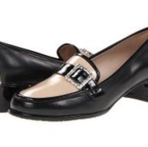 Adele Nude Black Pumps 9 NEW NIB